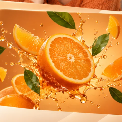 Citrus Splash AI image effect example